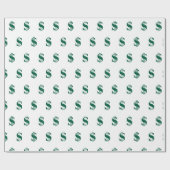 Dollarzeichen Geschenkpapier (Flach)