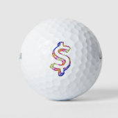 Dollarzeichen Golfball (Vorderseite)
