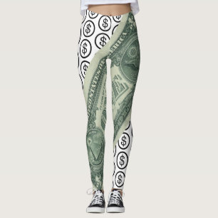 Dollarzeichen-Leggings Leggings