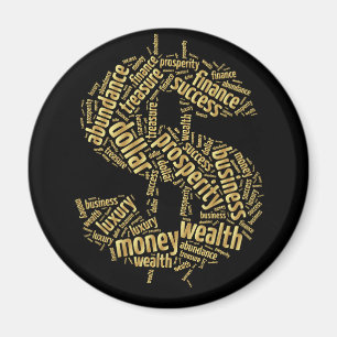 Dollarzeichen Magnet