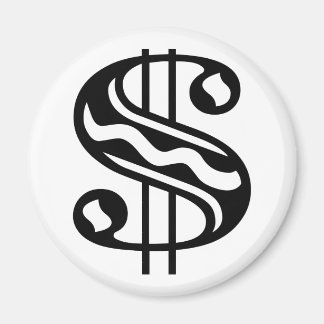 Dollarzeichen Magnet