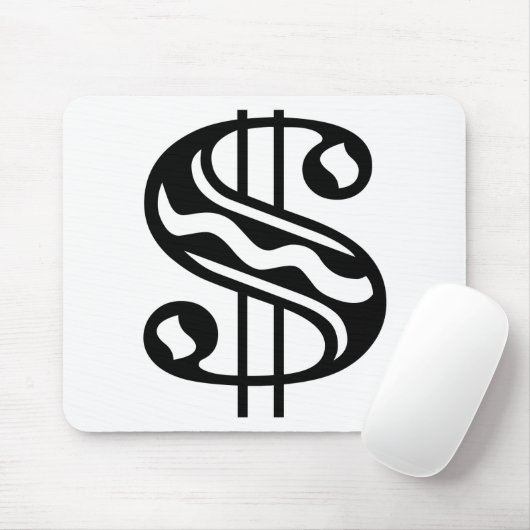 Dollarzeichen Mousepad (Mit Mouse)
