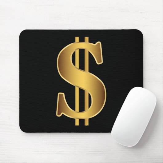 Dollarzeichen Mousepad (Mit Mouse)