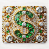 Dollarzeichen Mousepad (Vorne)