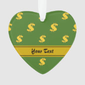 Dollarzeichen - Ornament (Vorderseite)