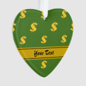 Dollarzeichen - Ornament (Vorderseite)