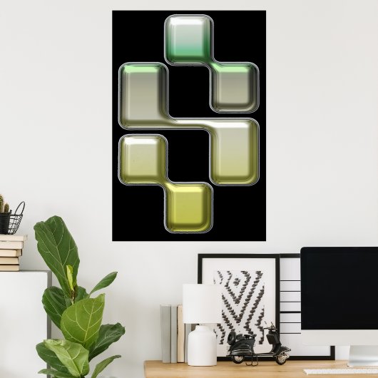 Dollarzeichen Poster (Heimbüro)