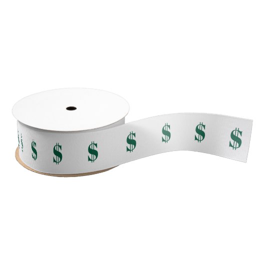 Dollarzeichen Ripsband (Spule)