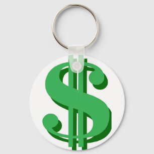 Dollarzeichen Schlüsselanhänger