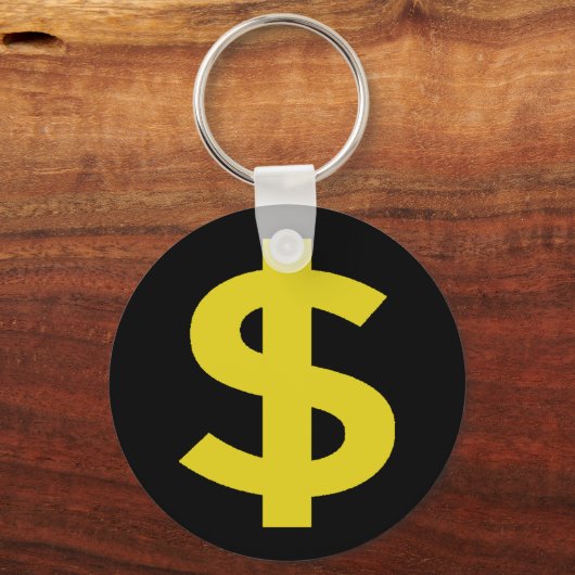 Dollarzeichen Schlüsselanhänger (Rückseite)