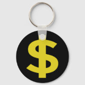 Dollarzeichen Schlüsselanhänger (Rückseite)