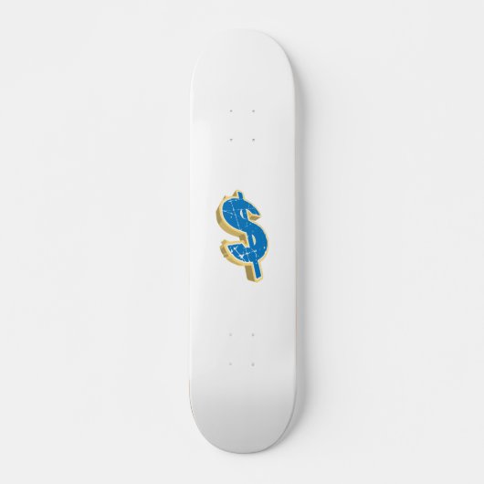 Dollarzeichen Skateboard (Vorne)