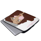 Dolled-up Laptop-Hülse Laptopschutzhülle (Vorne Knopf)