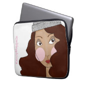 Dolled-up Laptop-Hülse Laptopschutzhülle (Vorderseite Links)