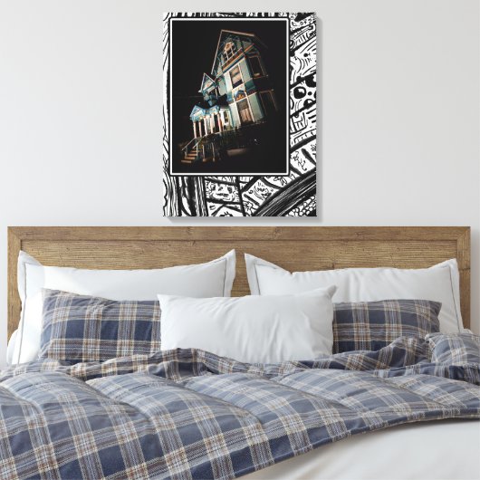 Dollhouse Leinwanddruck (Insitu (Schlafzimmer))