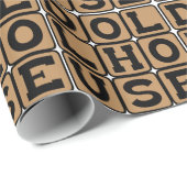 Dollhouse, Zuhause für Dollars Geschenkpapier (Rolleneckpunkt)
