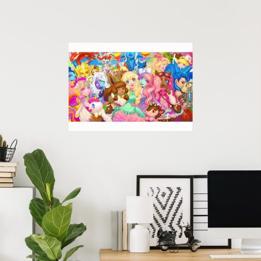 Dollightful Channel Art 2018 Poster (Heimbüro)