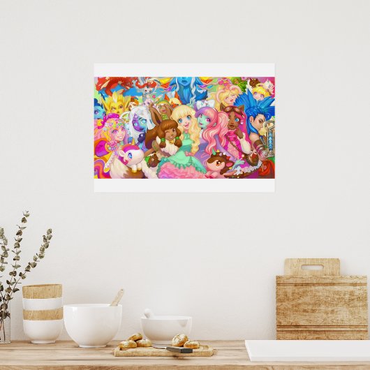 Dollightful Channel Art 2018 Poster (Küche)