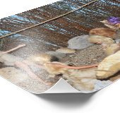 Dolls in prähistorischen Zeiten. Fotodruck (Ecke)