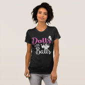 Dolls With Balls - Bowling Girls Trip Team Bowler  T-Shirt (Vorne ganz)