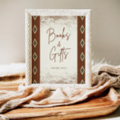 DOLLY Aztec Rustikale Western - Unterschrift Poster