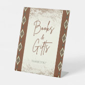 DOLLY Aztec Rustikale Western - Unterschrift Sockelschild (Vorderseite)