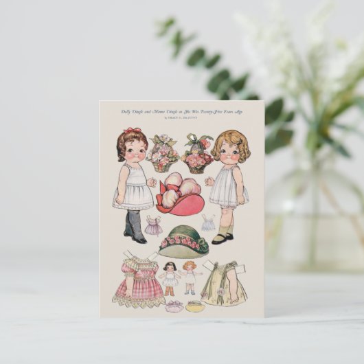 Dolly Dingle, Mama Dingle, wie sie vor 25 Jahren w Postkarte (Stehend Vorderseite)