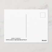 DOLLY DINGLE PAPER DOLL POSTCARD POSTKARTE (Rückseite)