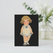 DOLLY DINGLE PAPER DOLL POSTCARD POSTKARTE (Stehend Vorderseite)