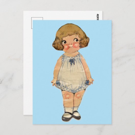 DOLLY DINGLE POSTCARD POSTKARTE (Vorne/Hinten)