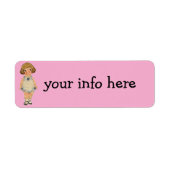DOLLY DINGLE RETURN ADDRESS LABELS (Vorne)