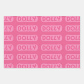 Dolly, Herz-Kostümname By CallisC Geschenkpapier Set (Vorderseite 3)