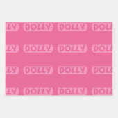 Dolly, Herz-Kostümname By CallisC Geschenkpapier Set (Vorderseite 2)