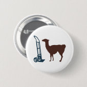 Dolly Lama Button (Vorne & Hinten)