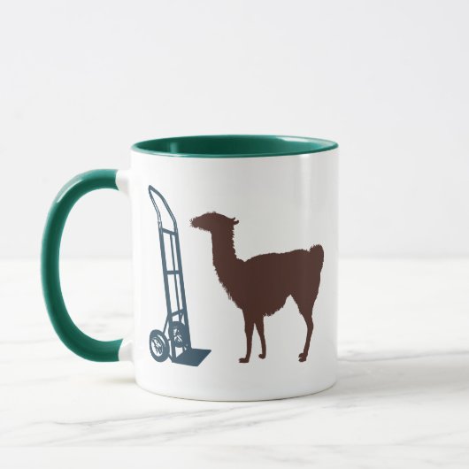Dolly Lama Tasse (Links)