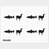 Dolly Llama Sticker (Blatt)