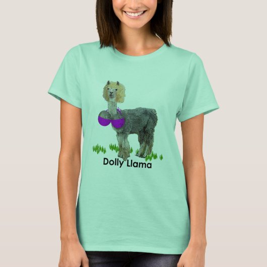 Dolly Llama T-Shirt (Vorderseite)