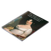 Dolly Madison & Famous Wo ich zitiere Notizblock (Linke Seite)