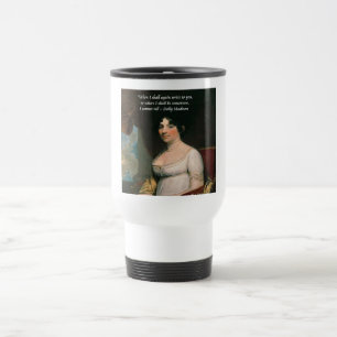Dolly Madison & Famous Wo ich zitiere Reisebecher