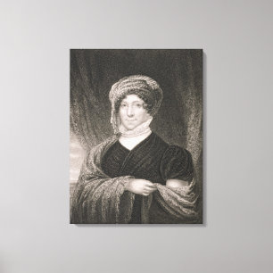 Dolly Madison, Gravur von John Francis Eugene Pru Leinwanddruck