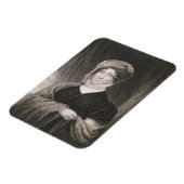 Dolly Madison, Gravur von John Francis Eugene Pru Magnet (Linke Seite)