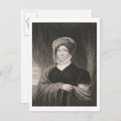 Dolly Madison, Gravur von John Francis Eugene Pru Postkarte (Vorne/Hinten)