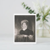 Dolly Madison, Gravur von John Francis Eugene Pru Postkarte (Stehend Vorderseite)