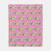 Dolly Mixture UK British Fondant Confection Candy Fleecedecke (Vorderseite)