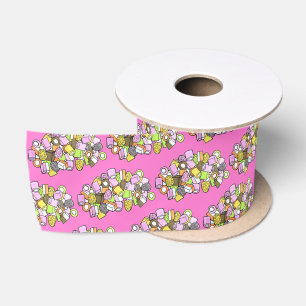 Dolly Mixture UK British Fondant Confection Candy Satinband