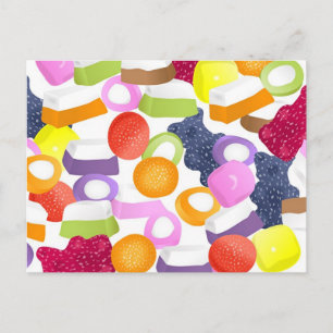 Dolly Mixtures Postkarte