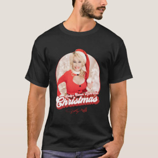 Dolly Parton's Comin' Zuhause zu Weihnachten T-Shirt