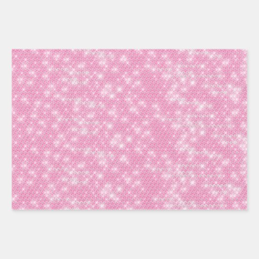 Dolly Pink und Glam Geschenkpapier Set (Vorderseite 3)