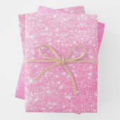 Dolly Pink und Glam Geschenkpapier Set (Beispiel)