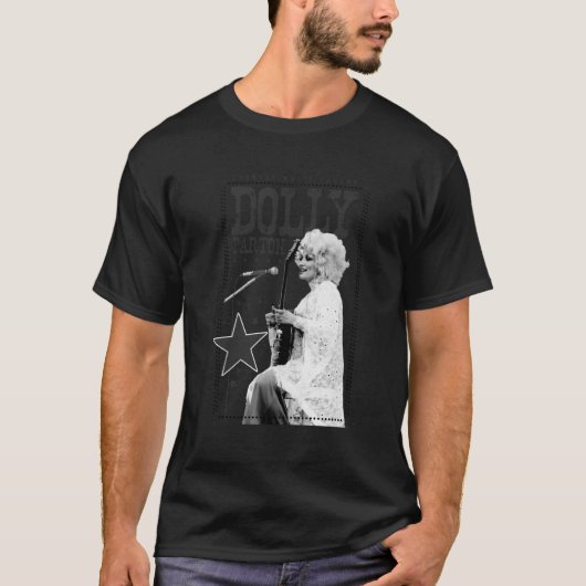 Dolly Pon Country Music Legende T-Shirt (Vorderseite)